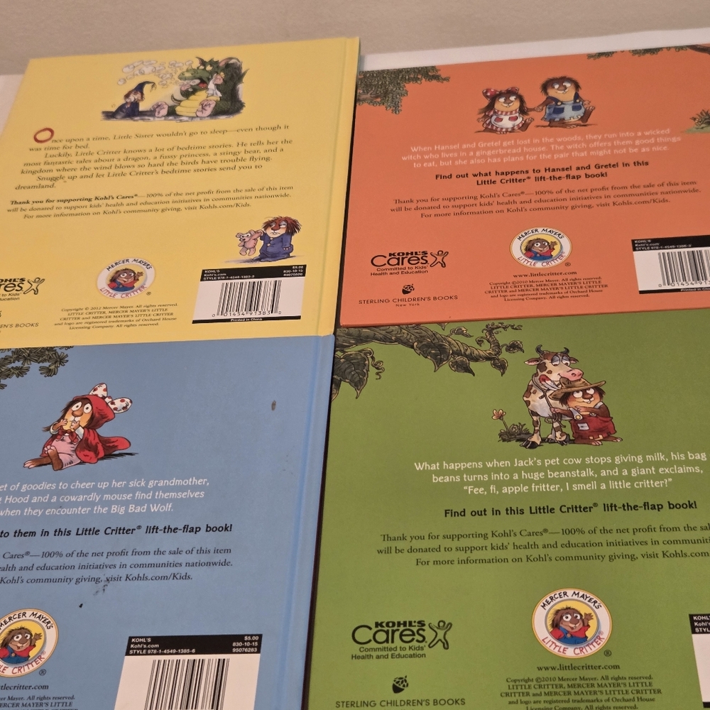 Lot Of 4 Little Critters Children's Books Hardback By Mercer Mayer - Picture 2 of 11